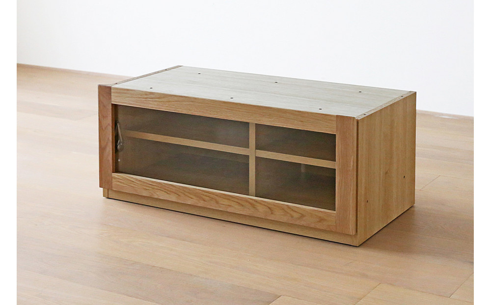 【開梱設置】高野木工 ASTER SET5 アスター 150TV天板 + 90TVガラス扉 + 60TVチェスト オーク【10年保証】