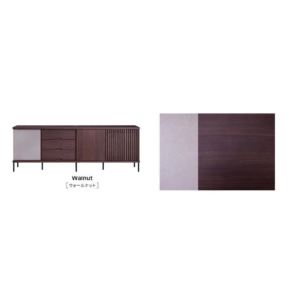 AGUERO アゲロ 200cm サイドボード ＜ウォールナット＞  【モーブル】【大川家具】