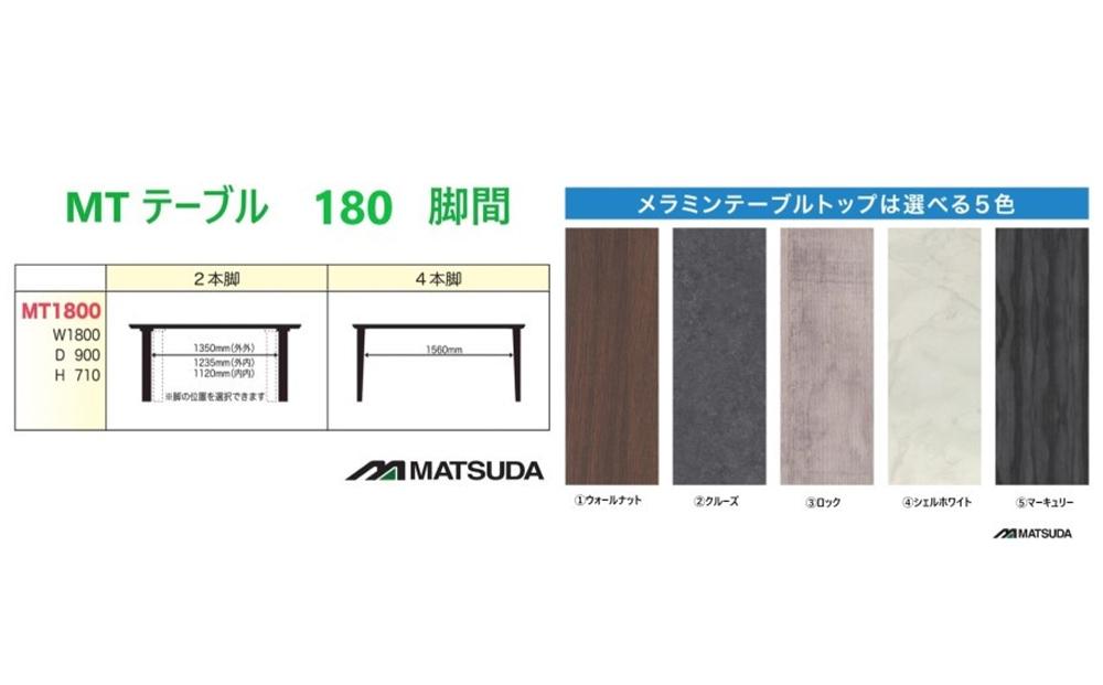 180メラミントップテーブル【4REG シェルホワイト＞】