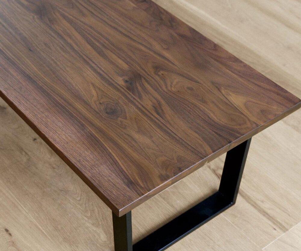 【開梱設置】高野木工 グラム リビングテーブル 90×50cm ウォルナット【10年保証】