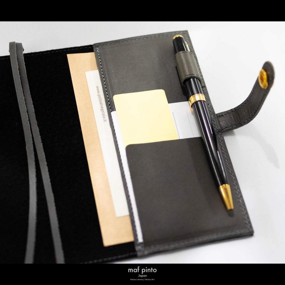 maf pinto (ãã ãã³ã) ã¬ã¶ãŒæåž³ã«ã㌠A6 (æåº«æ¬ãµã€ãº) ã°ã¬ãŒ æ¬é© æ¥æ¬è£œ