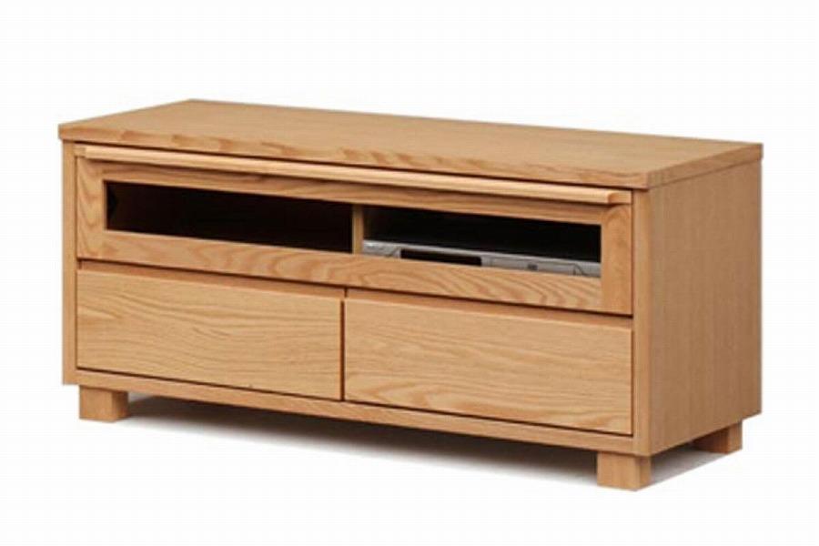 【幅103.9 奥行46 高さ49.3】アンリ104センチ幅テレビボード（レッドオーク）