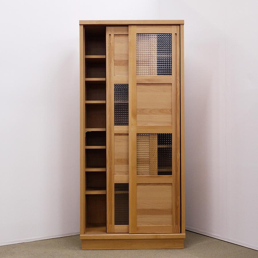 80 カップボード ハッピー Aタイプ＜WH色＞