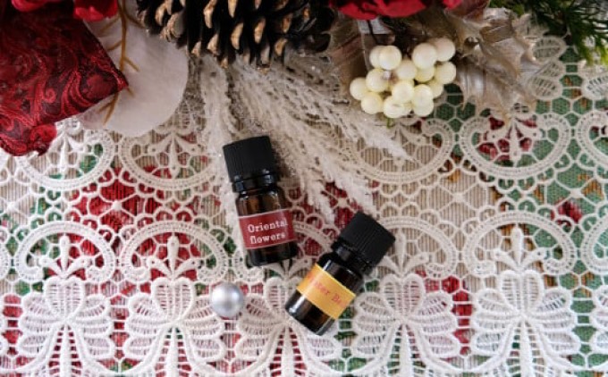 アロマオイル 冬 ウィンター 2本 セット ～季節の香る オリジナルブレンド アロマ エッセンシャルオイルセット 雑貨 日用品