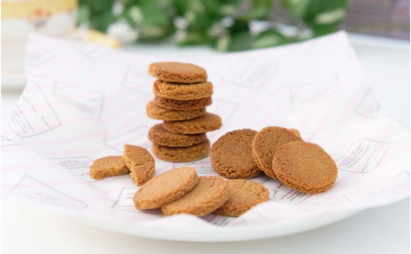 【低糖質】手作り 一口きなこバタークッキー スイーツ デザート お菓子 焼菓子 砂糖不使用 小麦粉不使用 濃厚 食べやすい 糖質制限 サクサク 健康管理 