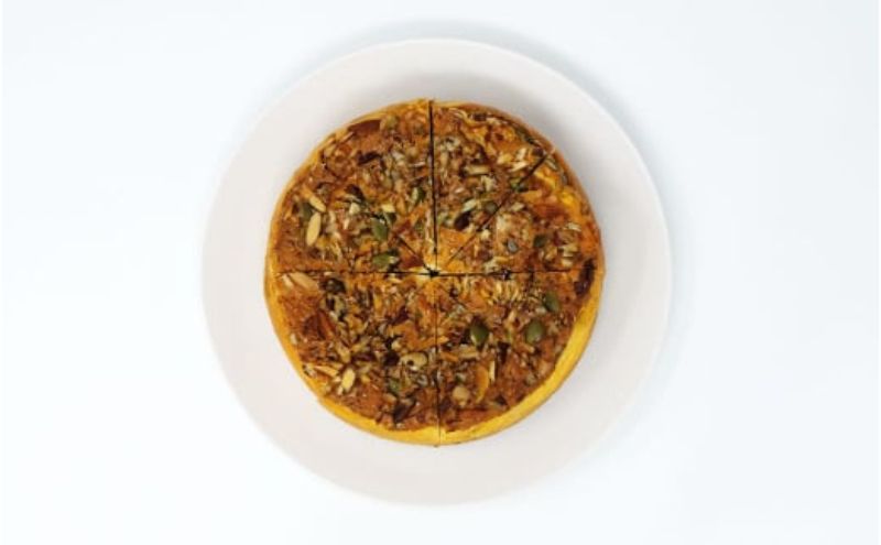 【低糖質】手作りごろごろナッツ・ベイクドチーズケーキ スイーツ デザート お菓子 焼菓子 砂糖不使用 小麦粉不使用 