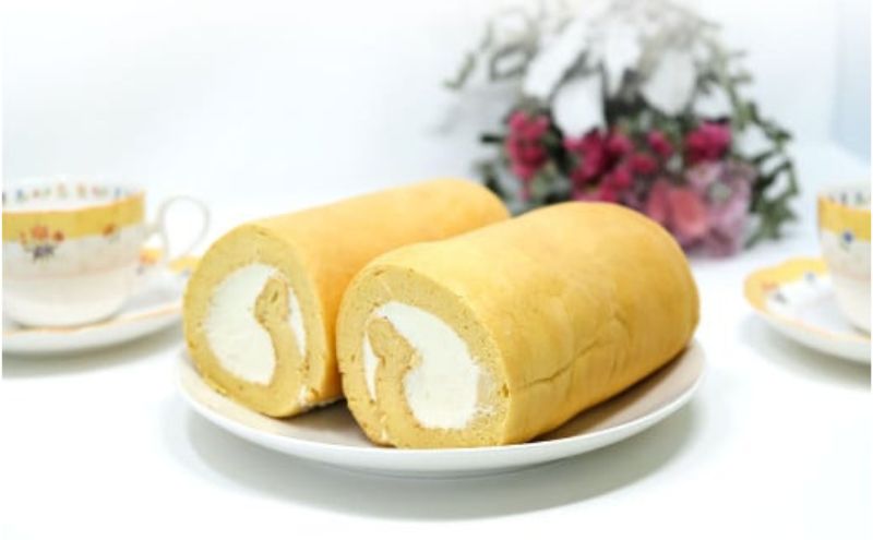 【低糖質】手作り大豆粉ロールケーキ（プレーン） 