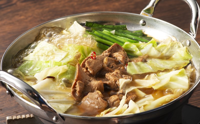 もつ鍋 缶詰 3缶 セット 味噌味 1缶約2人前 モツ鍋 モツ 肉 お肉 牛肉 BBQ バーベキュー キャンプ 非常食 藤丸商店 