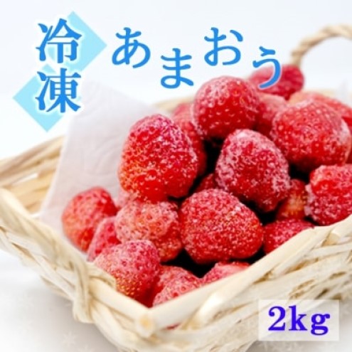 いちご 白木のいちご 旬のおいしさそのまま 冷凍 あまおう 2kg (500g×4P) イチゴ 苺 果物 デザート ※配送不可：沖縄・離島