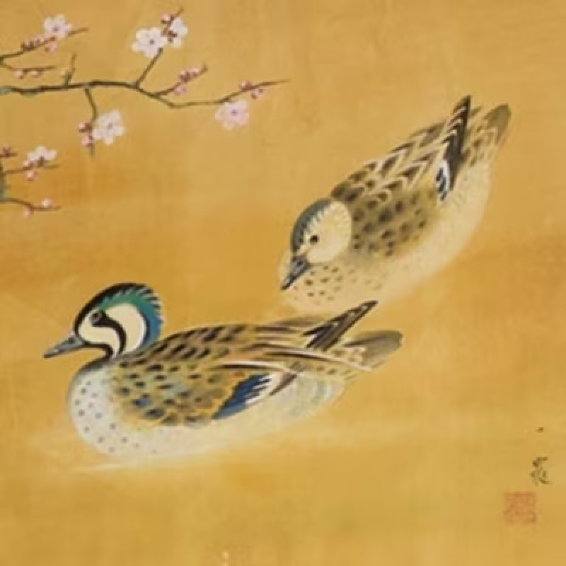 食事券 福岡 料亭さとう別荘 天然鴨のフルコース 1名様 お食事券 鴨