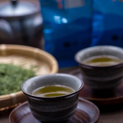 定期便 6ヶ月 献茶園 オリジナル 深蒸し茶 特芽ゴールド 100g×2袋 八女茶 6回 お茶 茶 緑茶