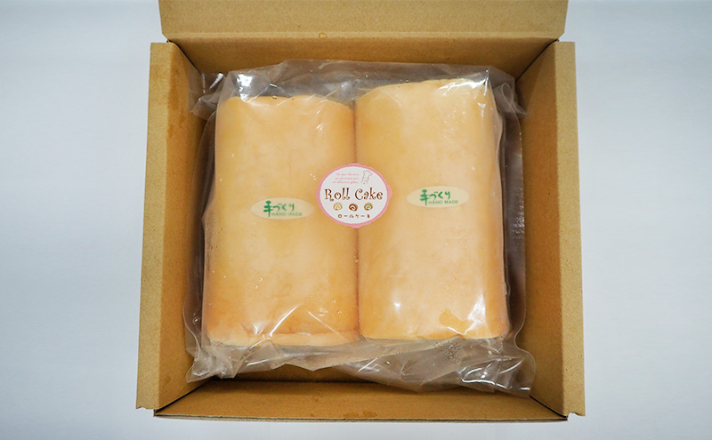 【低糖質】手作り黒豆大豆粉ロールケーキ 約600g（2本）