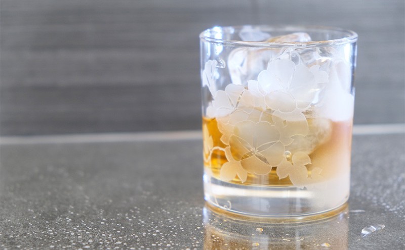 オーダーメイドで作る写真屋さんのガラスアート「ロックグラス」化粧箱付 グラス