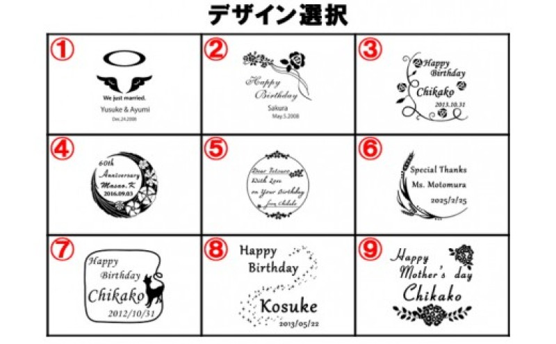 オーダーメイドで作る写真屋さんのガラスアート「ロックグラス」化粧箱付 グラス