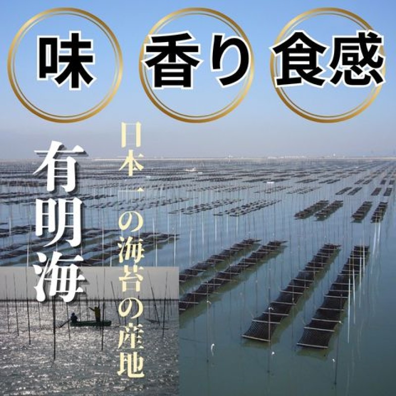 定期便 3回 福岡有明のり 【竹】 わけあり 焼き海苔 全形40枚 (20枚×2)