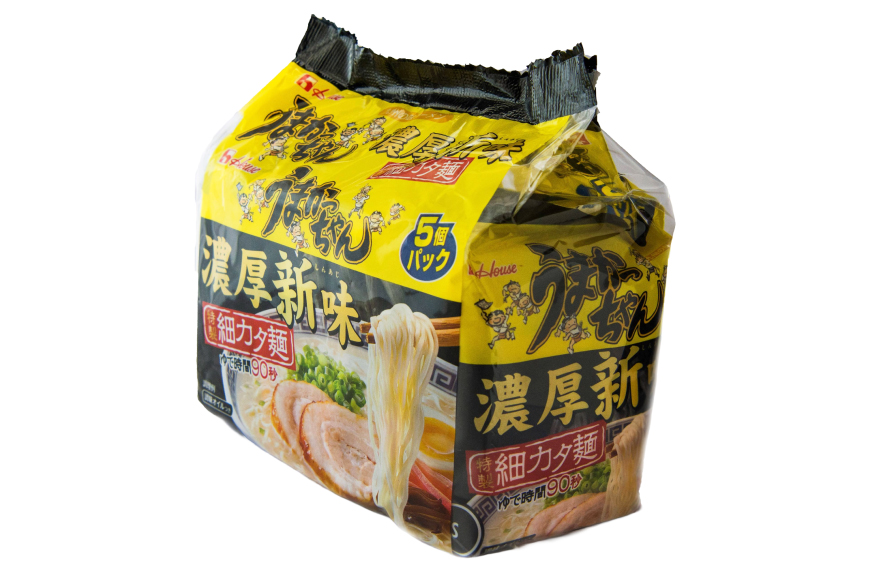 インスタントラーメン うまかっちゃん 濃厚新味 5食パック 6セット 計 30食 [地域商社ふるさぽ 福岡県 筑紫野市 21761455] ラーメン 博多ラーメン インスタント とんこつ 即席ラーメン 袋麺 まとめ買い ラーメン詰め合わせ