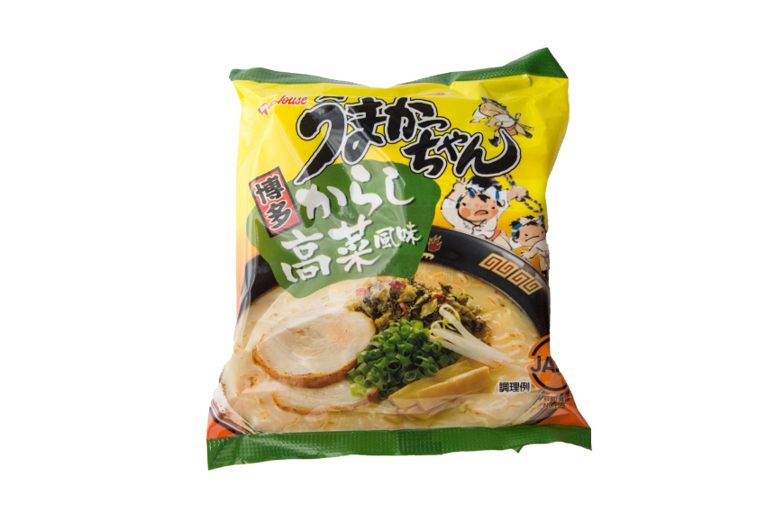 インスタントラーメン うまかっちゃん からし高菜風味 5食パック 6セット 計 30食 [地域商社ふるさぽ 福岡県 筑紫野市 21761454] からし 高菜 ラーメン 博多ラーメン インスタント とんこつ 即席ラーメン 袋麺 まとめ買い ラーメン詰め合わせ