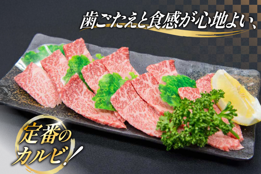 牛肉 焼肉 博多和牛 カルビ 約 450g [地域商社ふるさぽ 福岡県 筑紫野市 21761435] 焼き肉 やきにく 和牛 牛 肉 にく 国産 冷凍 小分け
