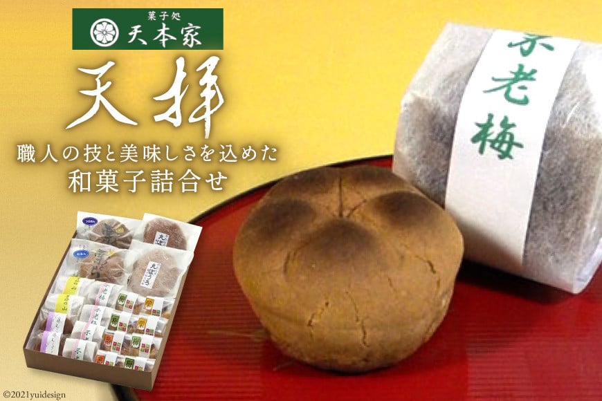 和菓子 詰合せ「天拝」 / 菓子処天本家 / 福岡県 筑紫野市 [21760485] お菓子 スイーツ