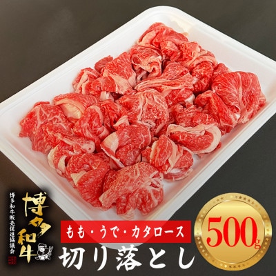 【博多和牛】切り落とし500g【配送不可地域：離島】【1434297】