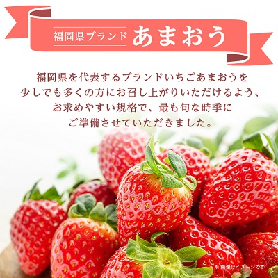 【数量限定】福岡県産 春採れあまおう 約270g×4パック【配送不可地域：離島】【1212172】