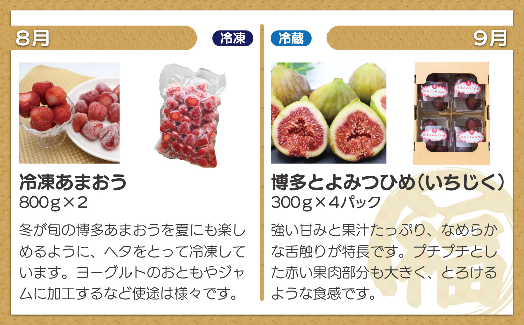 【全8回】福岡のうまかもん をお届け！福岡まんぞく定期便【ほたるの里】_HB0193