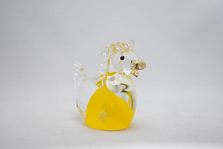 【期間限定】干支 金午 SE-076YE【粋工房】_HA1880