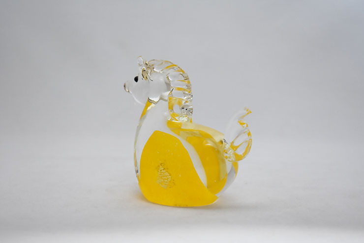 【期間限定】干支 金午 SE-076YE【粋工房】_HA1880