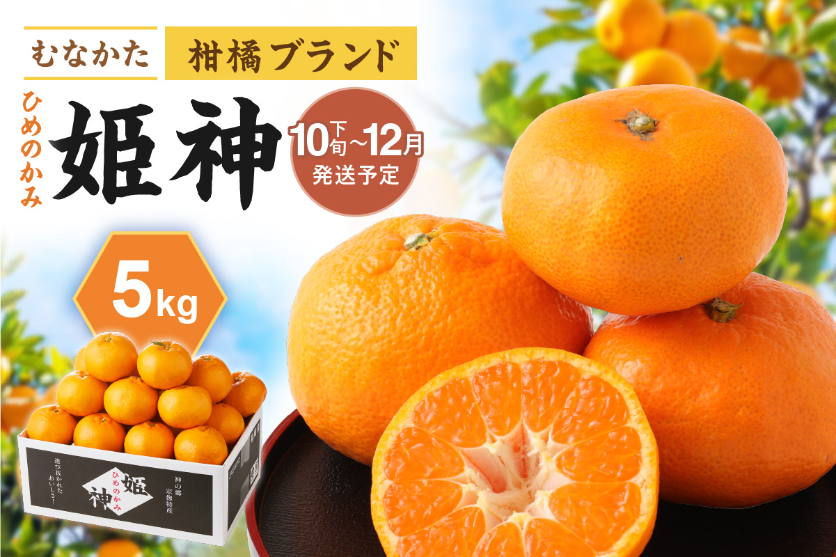 JAむなかたブランド「姫神」5kg 【2025年10月下旬～12月発送】【JAほたるの里】_HA1345