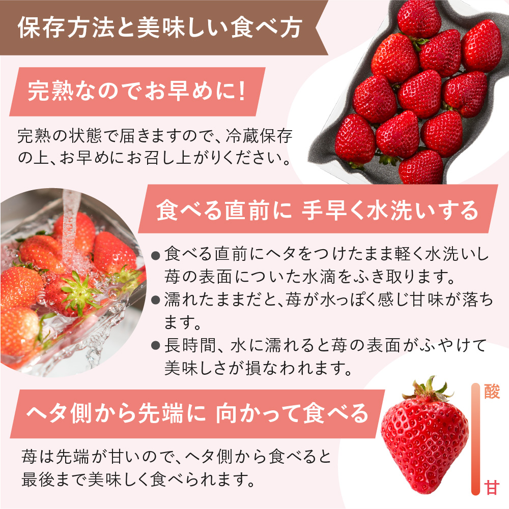 オーガニックあまおう「いせいちご」2パック(280g×2)【伊世いちご畑】_HA1116