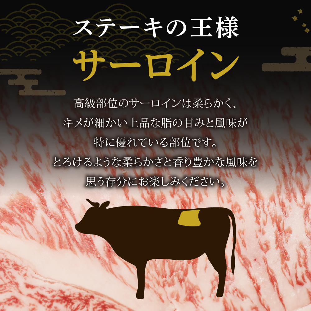 博多和牛 サーロイン ステーキ 200g×4枚 計800g(ジャポネソース付き）【伊豆丸商店】_HA0185
