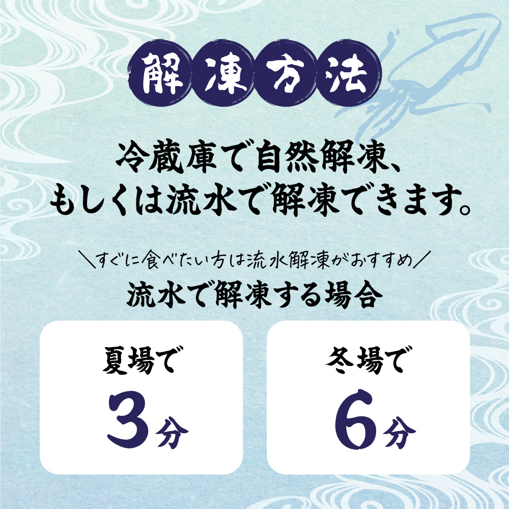 【年内お届け！】刺身用 新鮮ヤリイカ2杯セット(宗像鐘崎産)【マルケイ水産】_HA0416