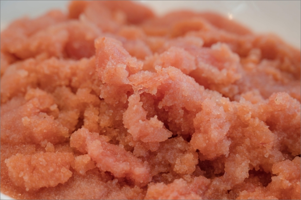 【訳あり!】有色辛子明太子(ばらこ)1kg【株式会社木村食品】_HA1755