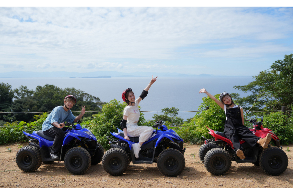 Bravo！バギーワクワクプラン 4名様ご利用チケット【宗像大島リゾート】_HA1887