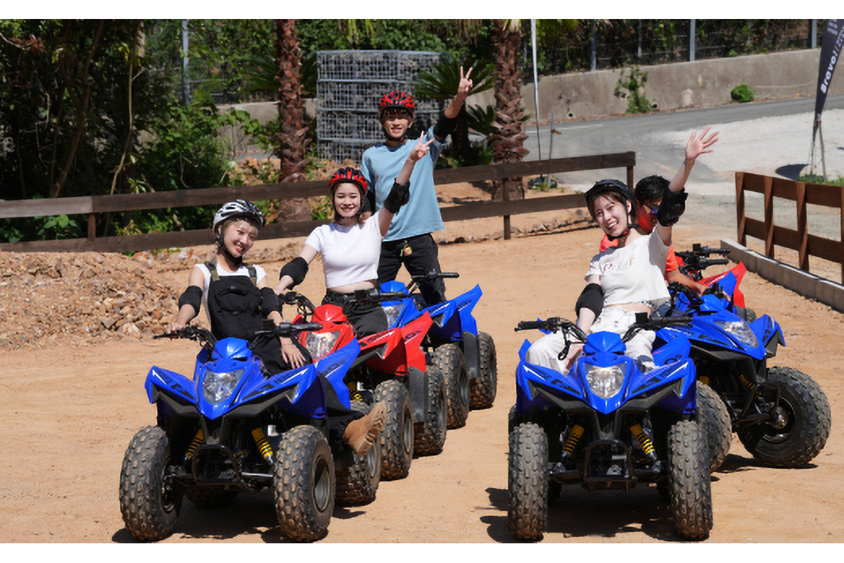 Bravo！バギーワクワクプラン 4名様ご利用チケット【宗像大島リゾート】_HA1887