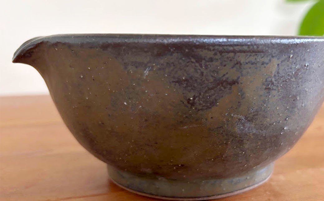 【黒】 お手入れカンタン！ 溝無しすり鉢 ／ すり鉢 溝なし ごま 摺り 陶器 調理器具 九州 福岡県 太宰府市