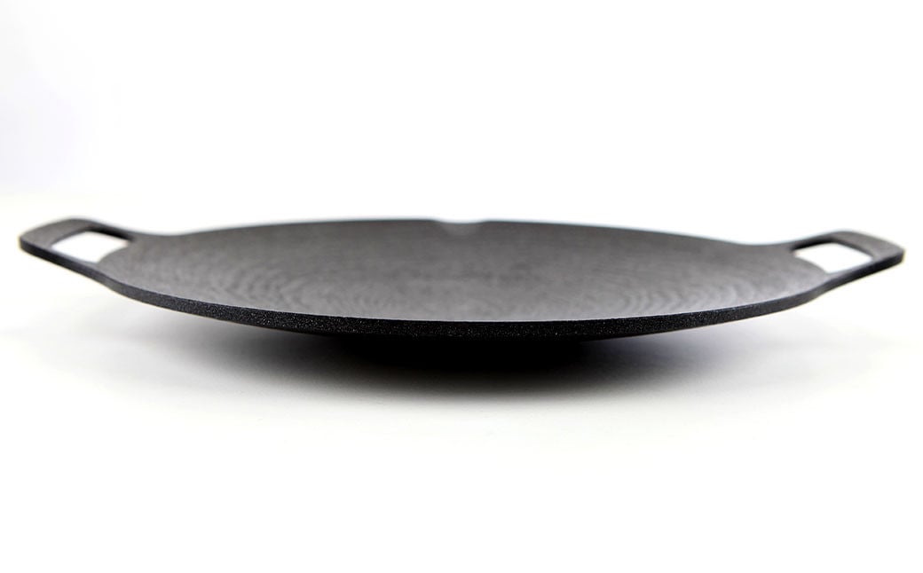 鉄板マルチグリドル 33cm （フラットタイプ） ／ 収納ケース付き マルチグリドル マルチグリドルパン グリルパン マルチグリル 丸形 鉄板 グリルプレート 福岡県 太宰府市