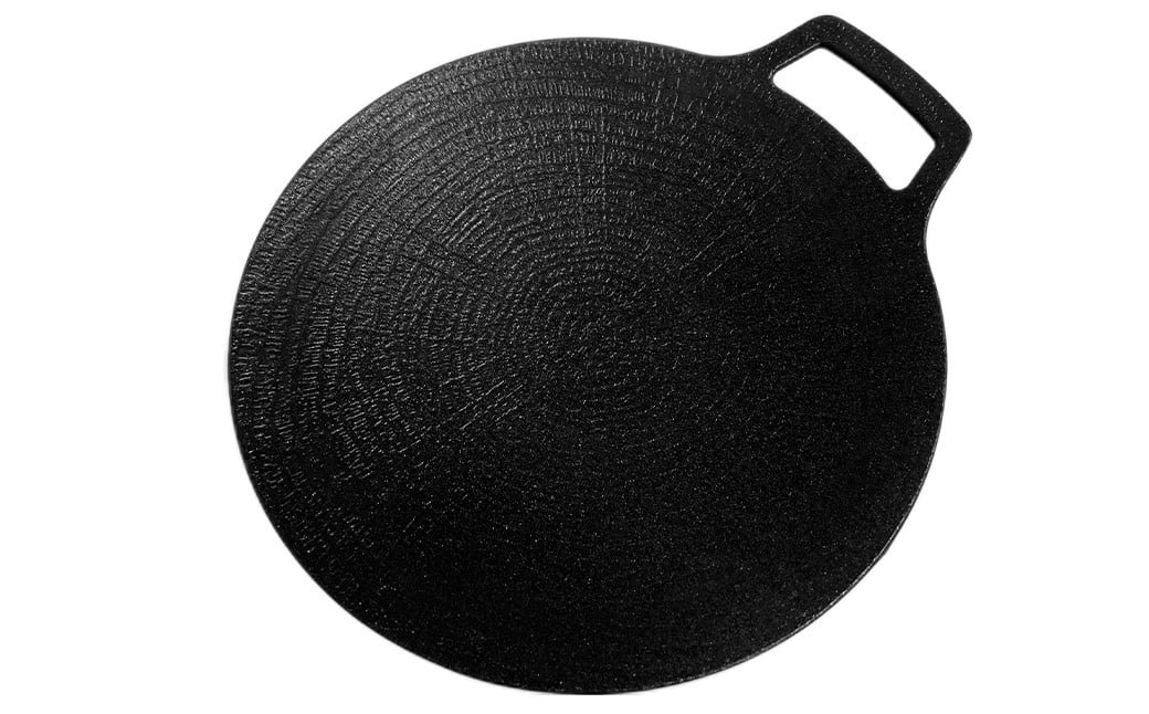 鉄板マルチグリドル 19cm （フラットタイプ） ／ 収納ケース付き マルチグリドル マルチグリドルパン グリルパン マルチグリル 丸形 鉄板 グリルプレート 福岡県 太宰府市