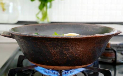 手作り 個鍋 (一人前の土鍋) 直火･オーブン調理可 800cc