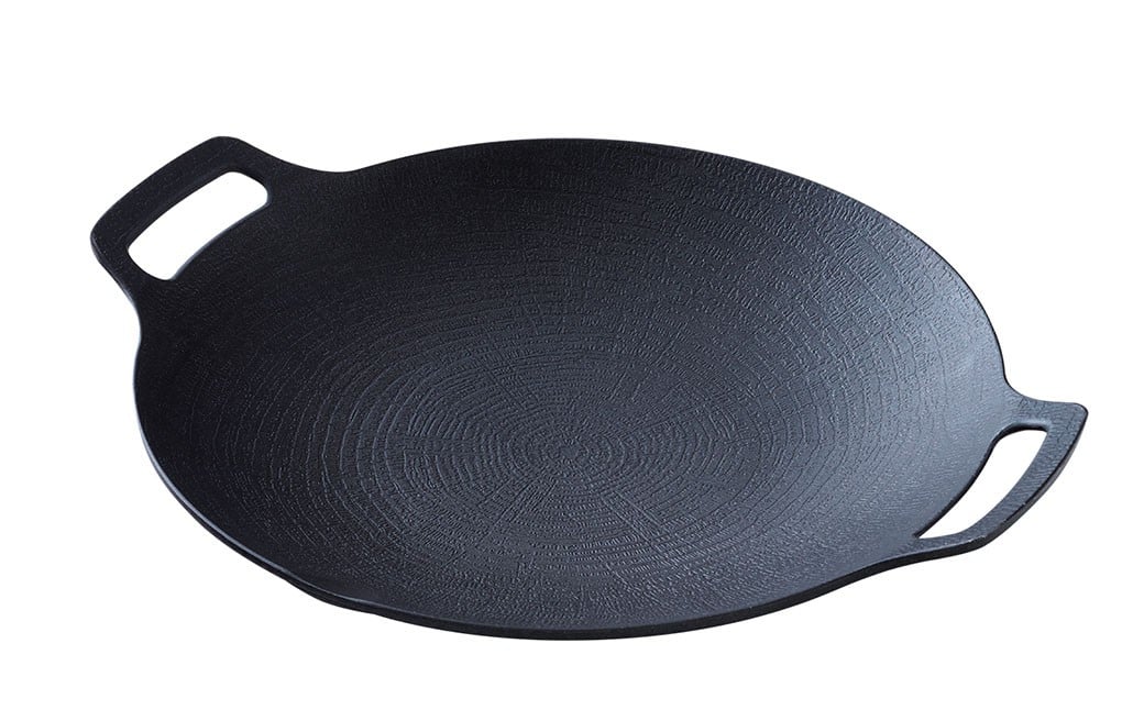 鉄板マルチグリドル 36cm （ディープタイプ） ／ 収納ケース付き マルチグリドル マルチグリドルパン グリルパン マルチグリル グリルプレート 丸形 深型 特大サイズ 鉄板 福岡県 太宰府市