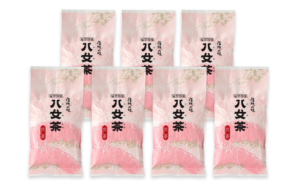 福岡県産 八女茶 100％ 煎茶 700g(100g×7袋) 大容量