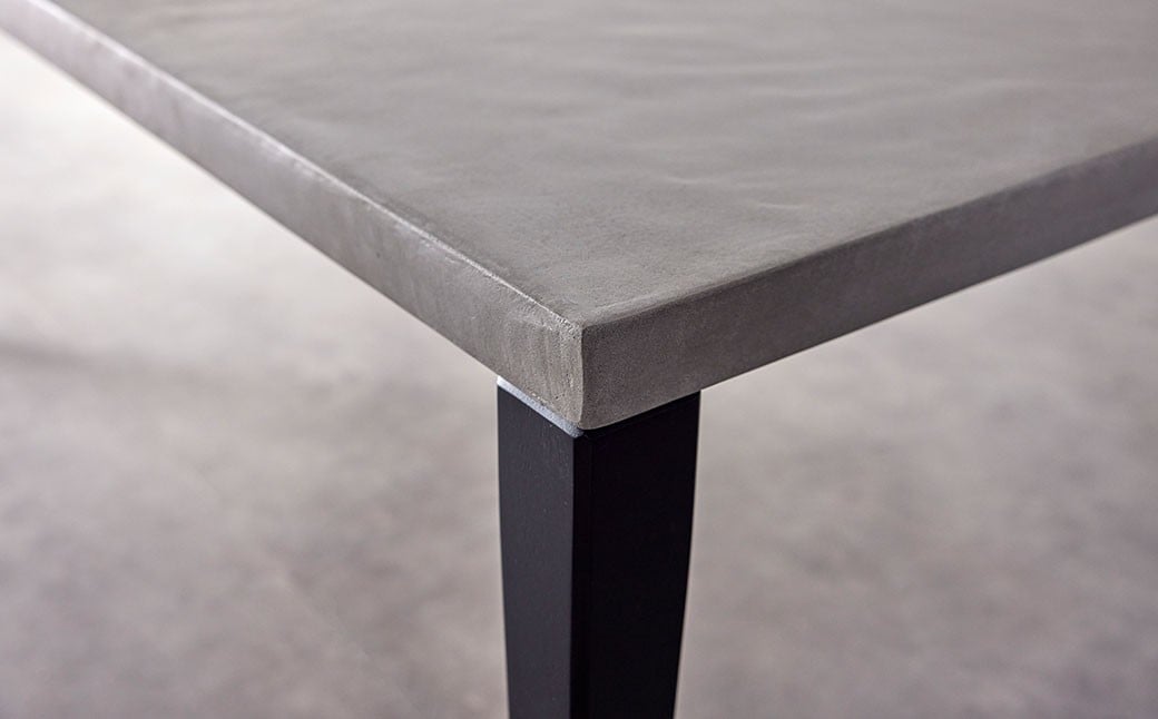 MORTEX ローダイニングテーブル 【モルタルグレー×ブラック】 テーブル ダイニングテーブル 机 デスク インテリア 家具 モルタルグレー ブラック 福岡県 太宰府市