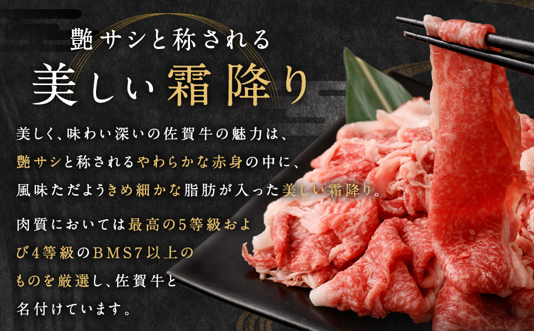 佐賀牛 ＆ 博多和牛 切り落とし 1.2kg (600g×2P) 肉 牛肉 国産 冷凍 バラ 肩