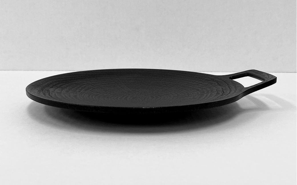 鉄板マルチグリドル 19cm （フラットタイプ） ／ 収納ケース付き マルチグリドル マルチグリドルパン グリルパン マルチグリル 丸形 鉄板 グリルプレート 福岡県 太宰府市