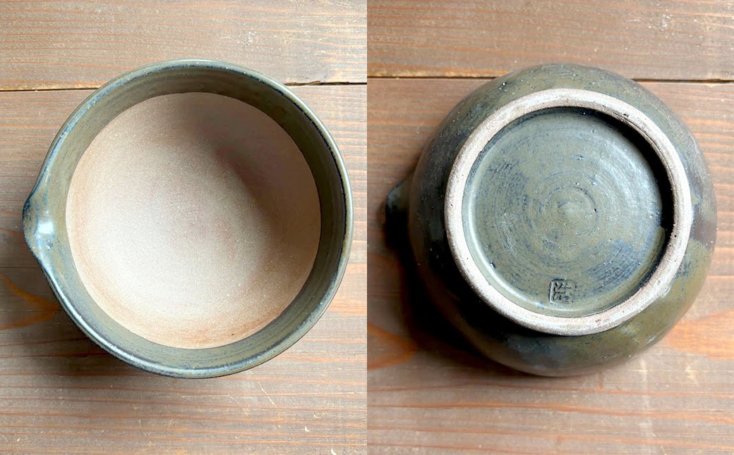 【黒】 お手入れカンタン！ 溝無しすり鉢 ／ すり鉢 溝なし ごま 摺り 陶器 調理器具 九州 福岡県 太宰府市