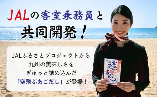 JALふるさとプロジェクト『空飛ぶあごだし』×5包（化学調味料・保存料・無添加）[G0176]