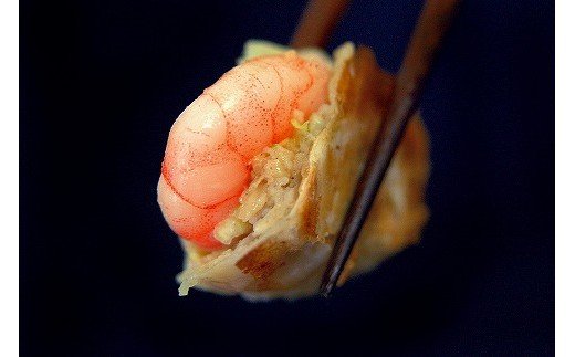 【山八】まるごとえび餃子＆自家製柚子胡椒（15個入×6）[G4215]