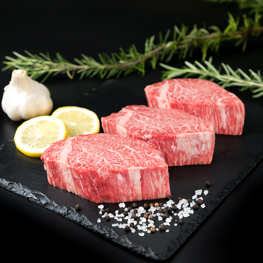 A4ランク博多和牛ヒレ肉シャトーブリアン　200g×3枚[H0195]