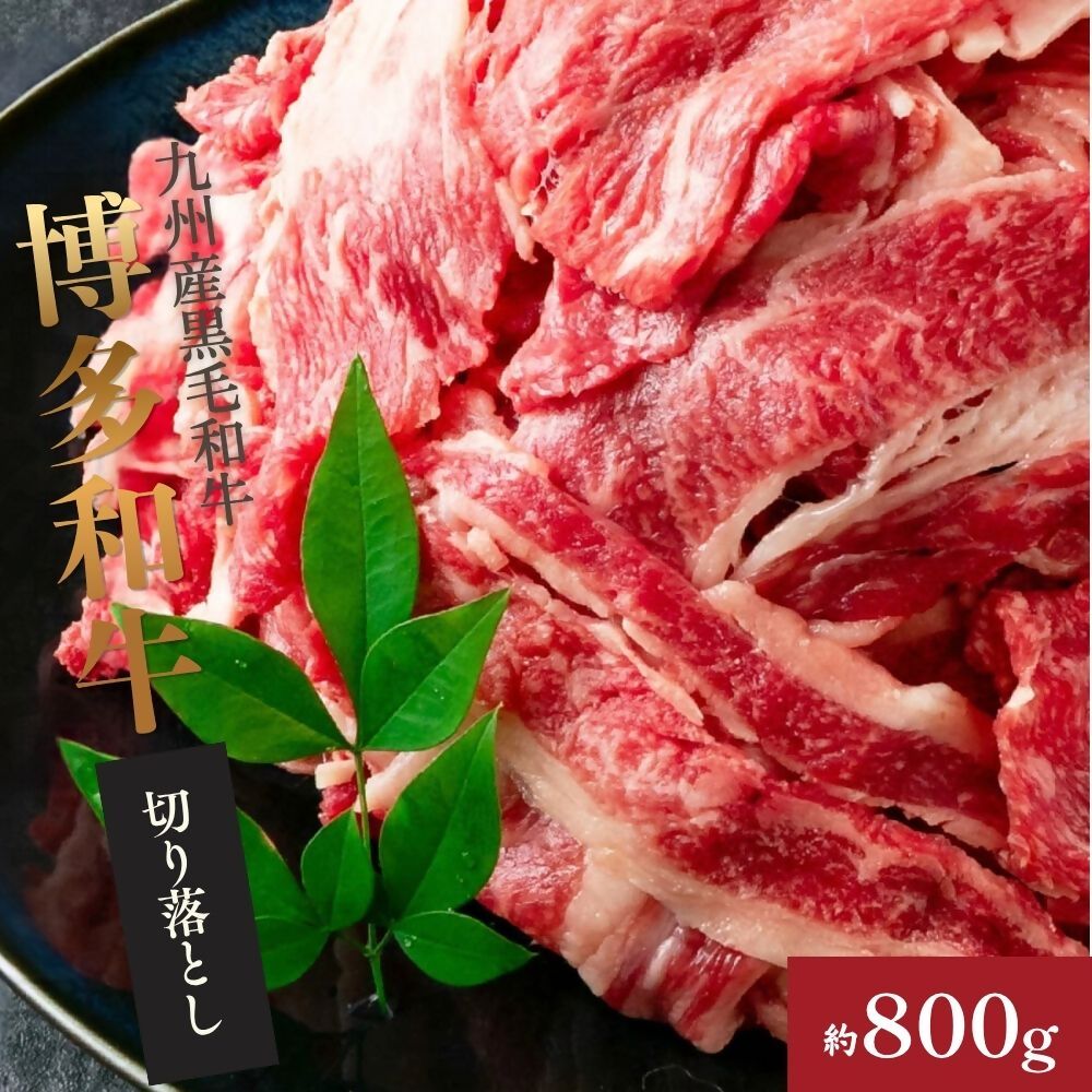 A4ランク博多和牛 切り落とし800g(400g×2P)[H0202]