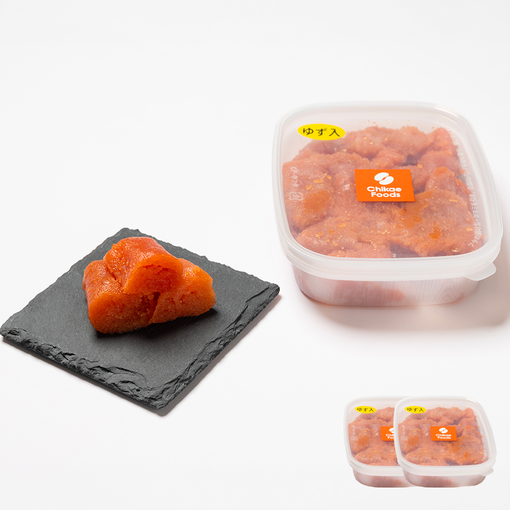 ゆず明太子（切子）250g×2【ちかえフーズ】[H0219]